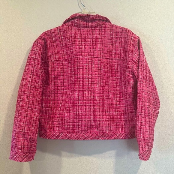 Pink Tweed Jacket by Q2 - Picture 3 of 11